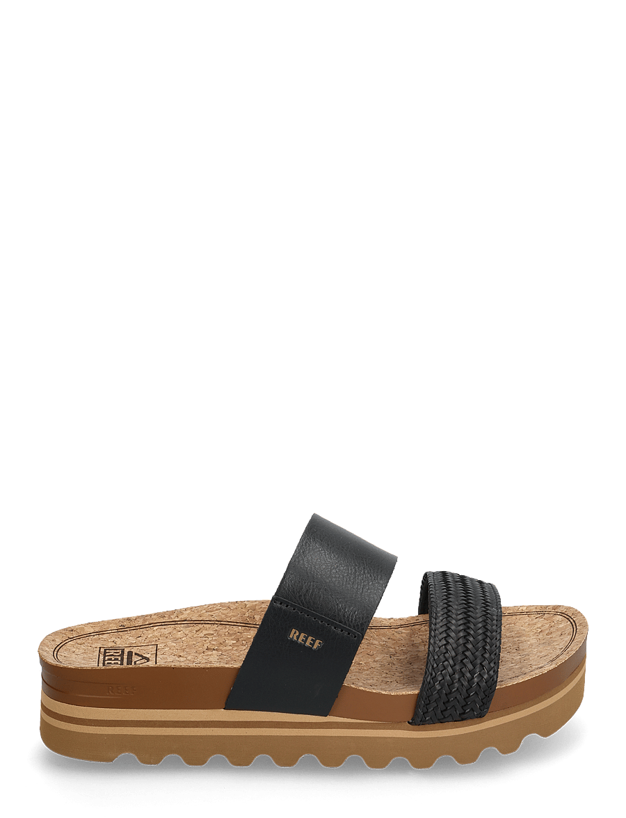 REEF - CUSHION VISTA HI - vabaajasandaalid - black braid - 2