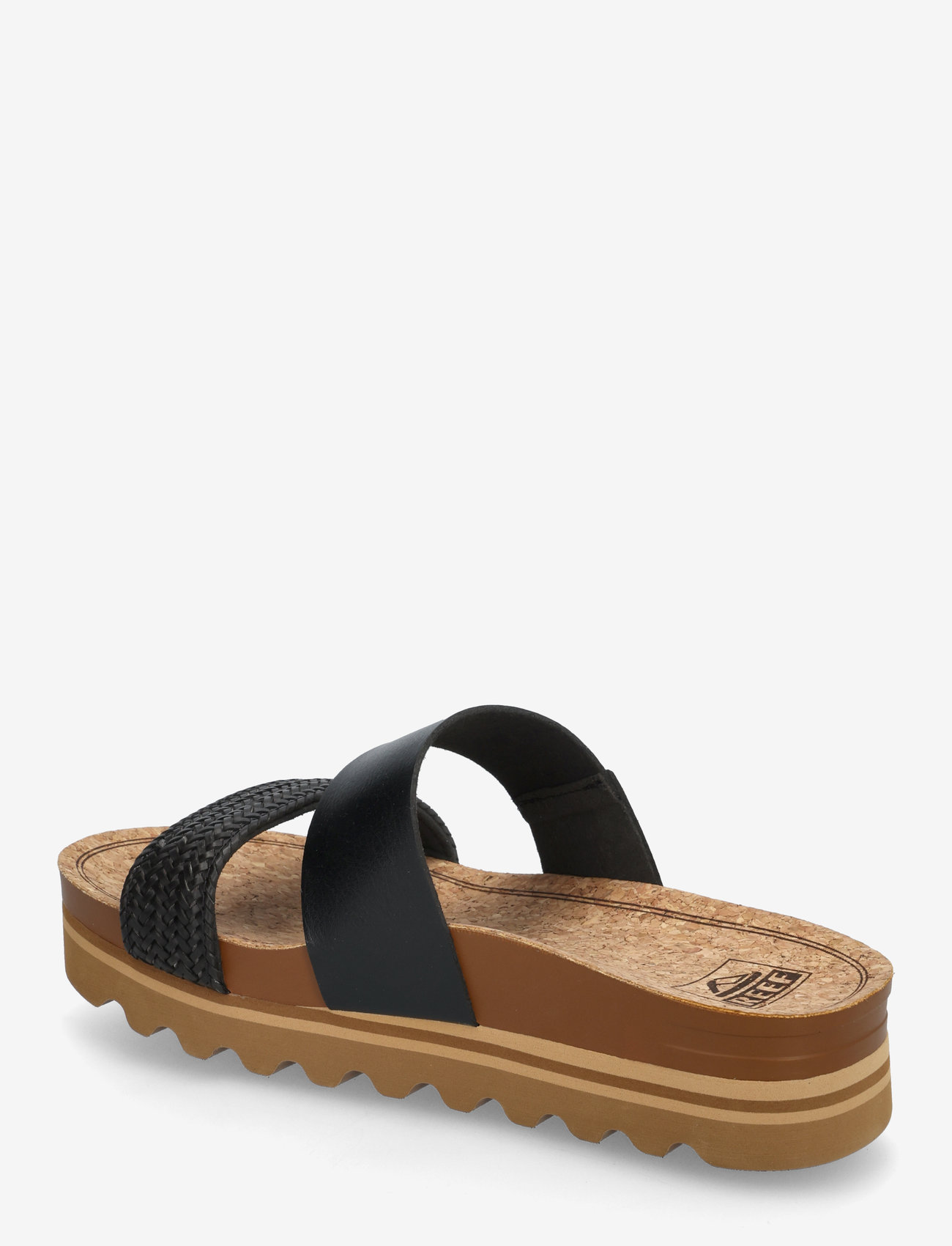 REEF - CUSHION VISTA HI - sandaler & tofflor - black braid - 3