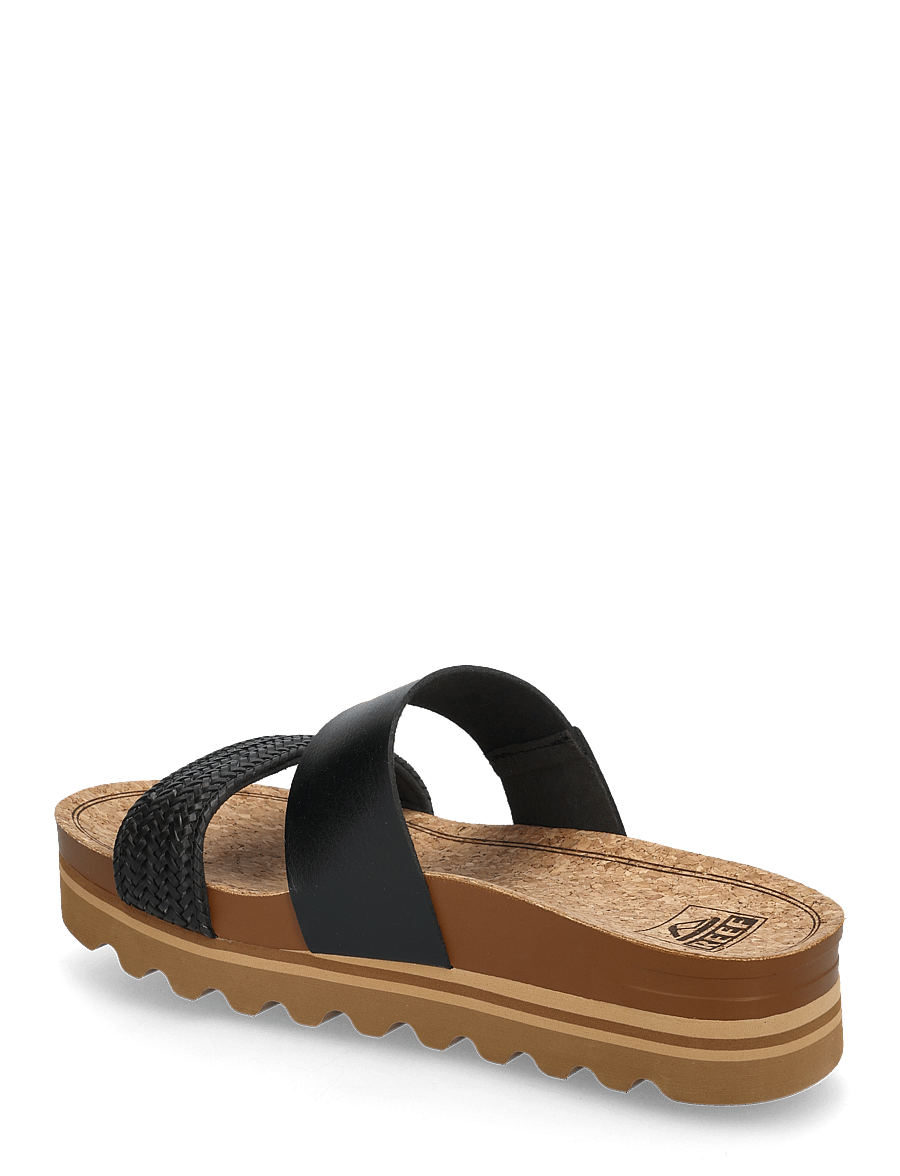 REEF - CUSHION VISTA HI - vabaajasandaalid - black braid - 3