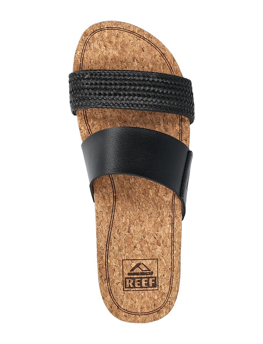 REEF - CUSHION VISTA HI - vabaajasandaalid - black braid - 4