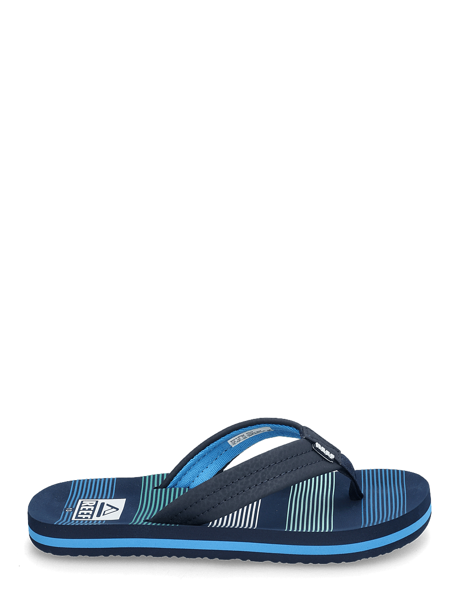 REEF - KIDS AHI - flip-flops - deep sea stripes - 1