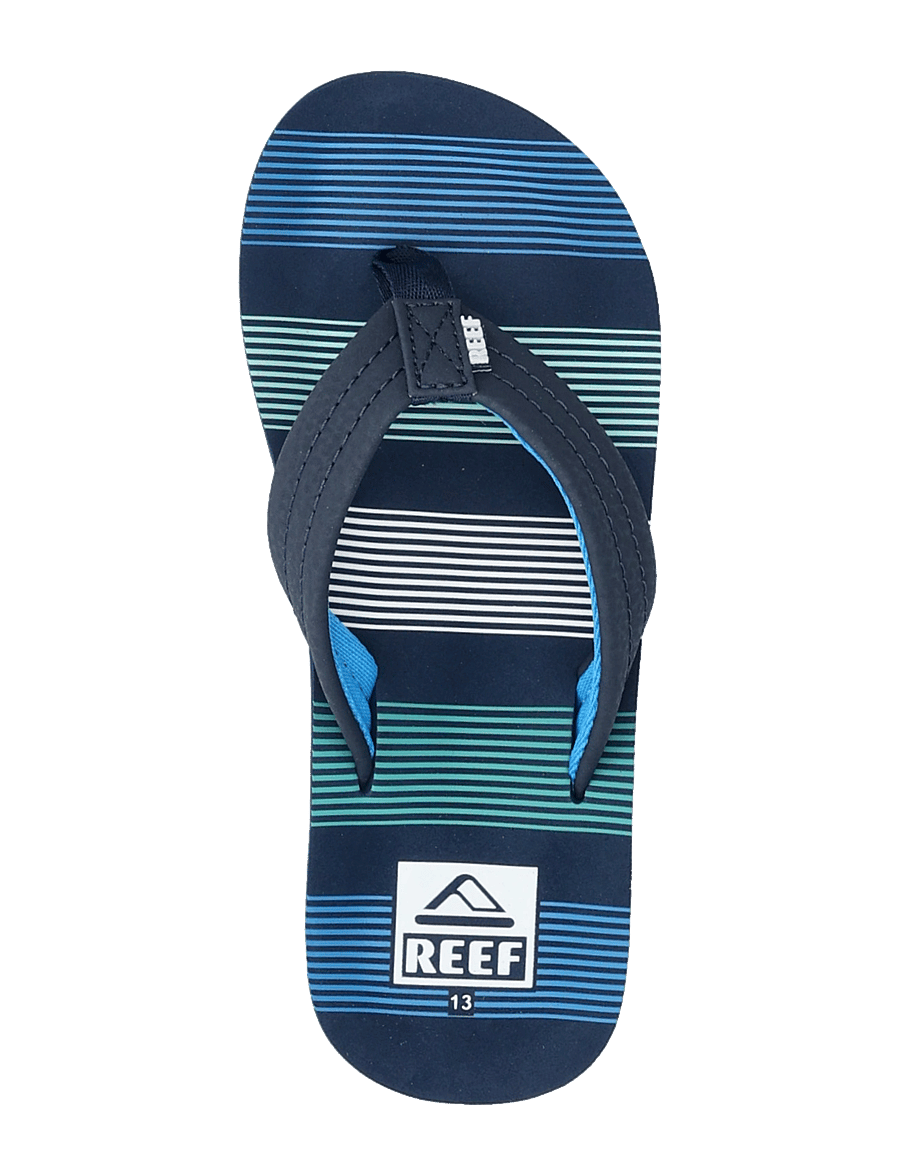 REEF - KIDS AHI - flip-flops - deep sea stripes - 3