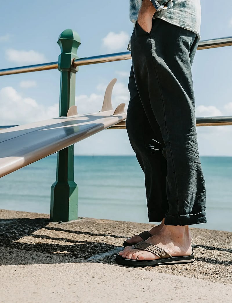 REEF - THE LAYBACK - flip flops - black/tan - 0