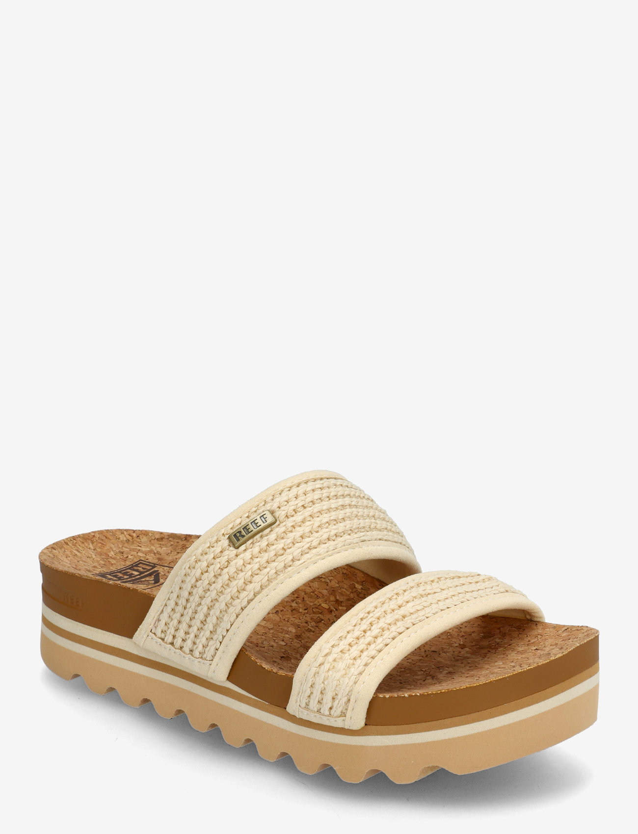 REEF - CUSHION VISTA HI - sandaler & tofflor - vintage raffia - 1