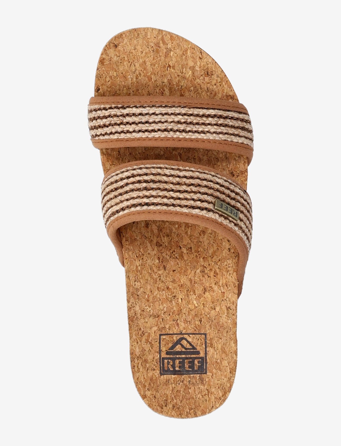 REEF - CUSHION VISTA HI - sandaler & tofflor - chocolate raffia - 3