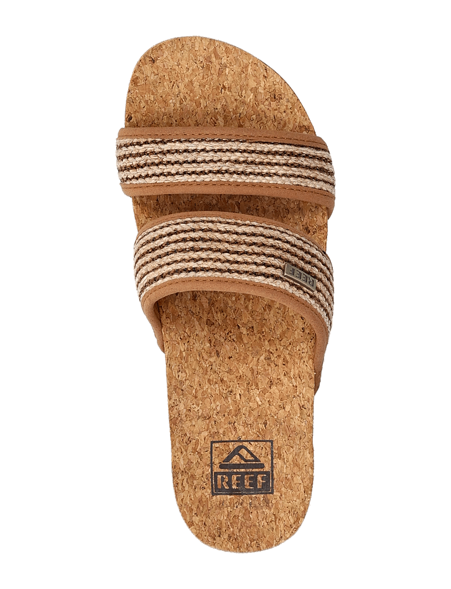 REEF - CUSHION VISTA HI - casual sandaler - chocolate raffia - 3