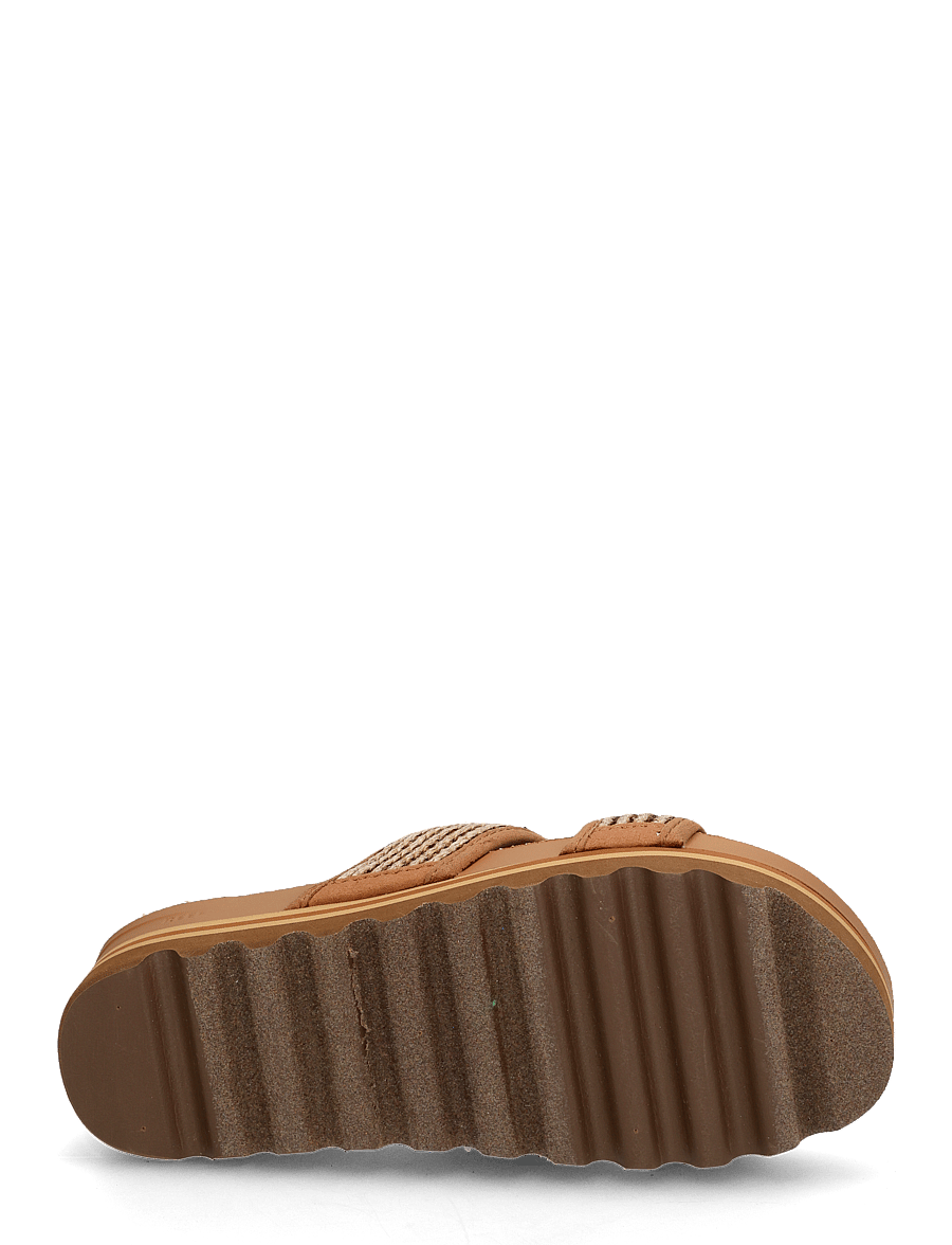REEF - CUSHION VISTA HI - casual sandaler - chocolate raffia - 4