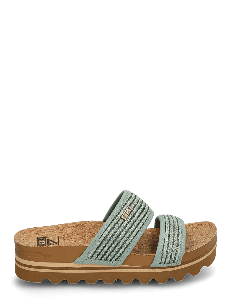 REEF - CUSHION VISTA HI - sandalen & hausschuhe - frosty raffia - 2