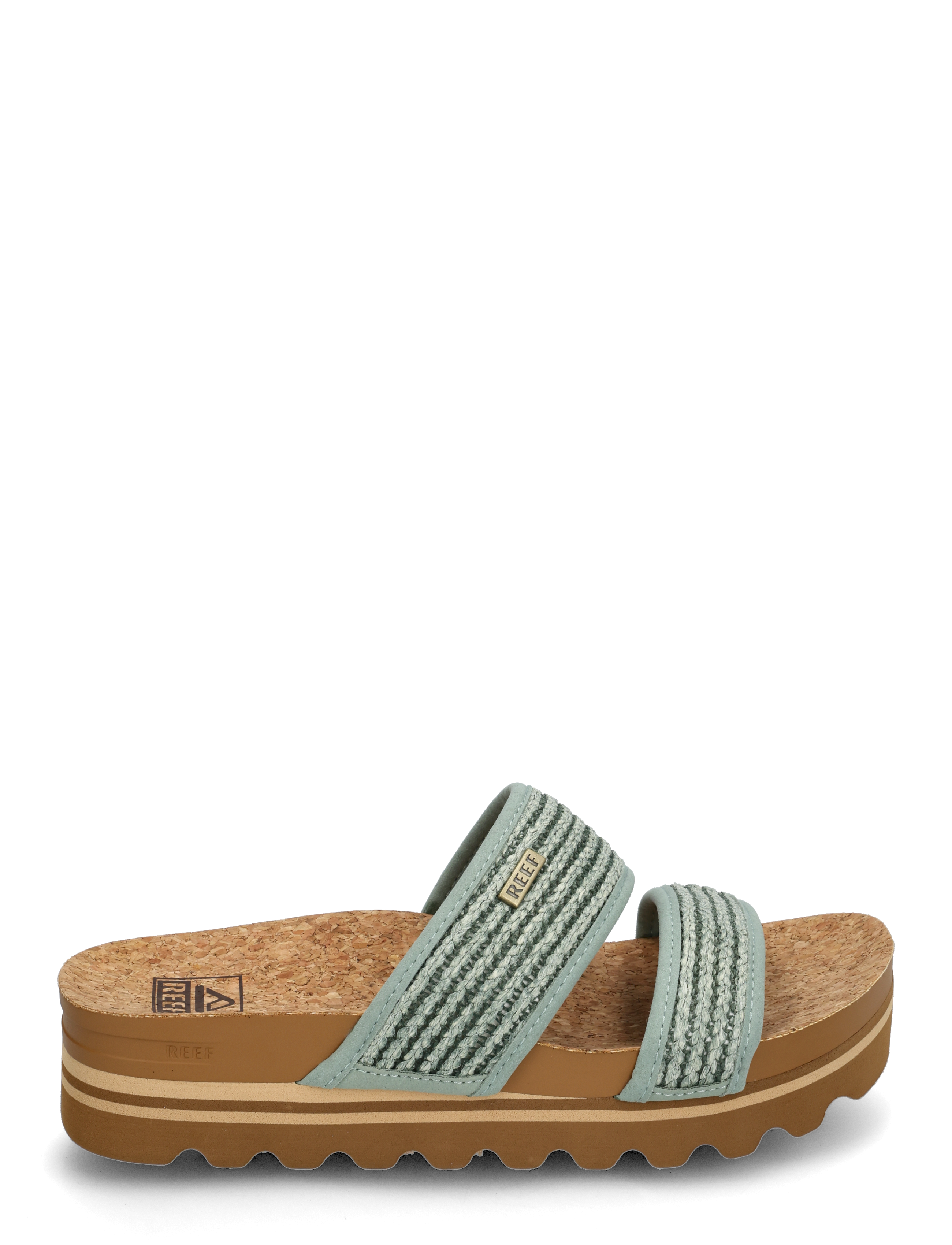 REEF - CUSHION VISTA HI - casual sandals - frosty raffia - 2