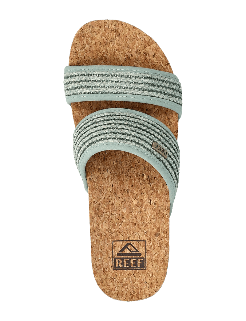 REEF - CUSHION VISTA HI - sandalen & hausschuhe - frosty raffia - 4