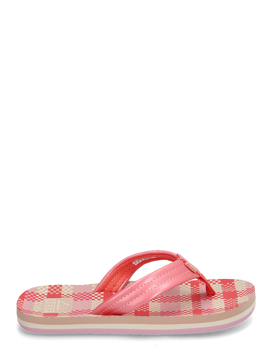 REEF - KIDS AHI - flip-flops - pink plaid - 1