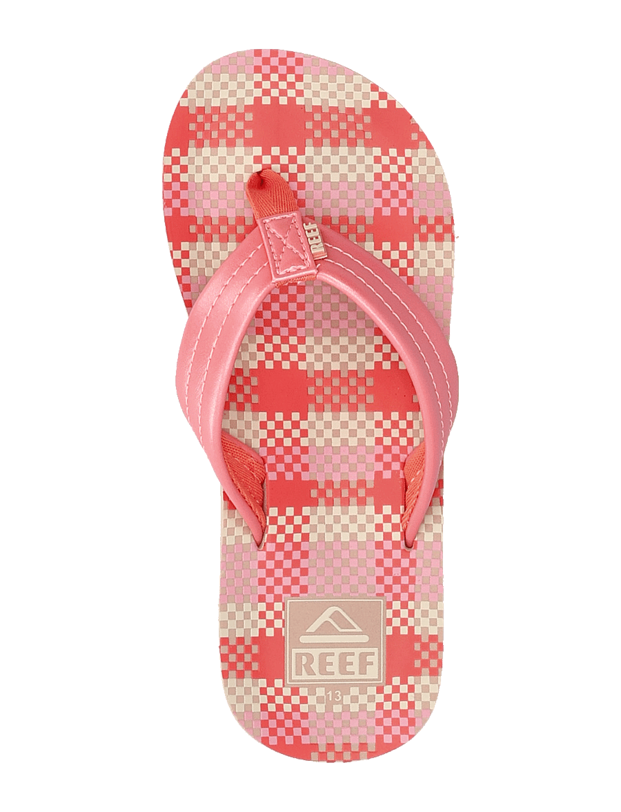 REEF - KIDS AHI - flip-flops - pink plaid - 3