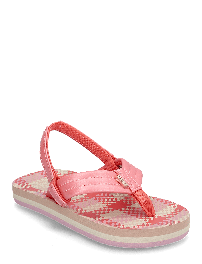 REEF - LITTLE AHI - plätud - pink plaid - 1