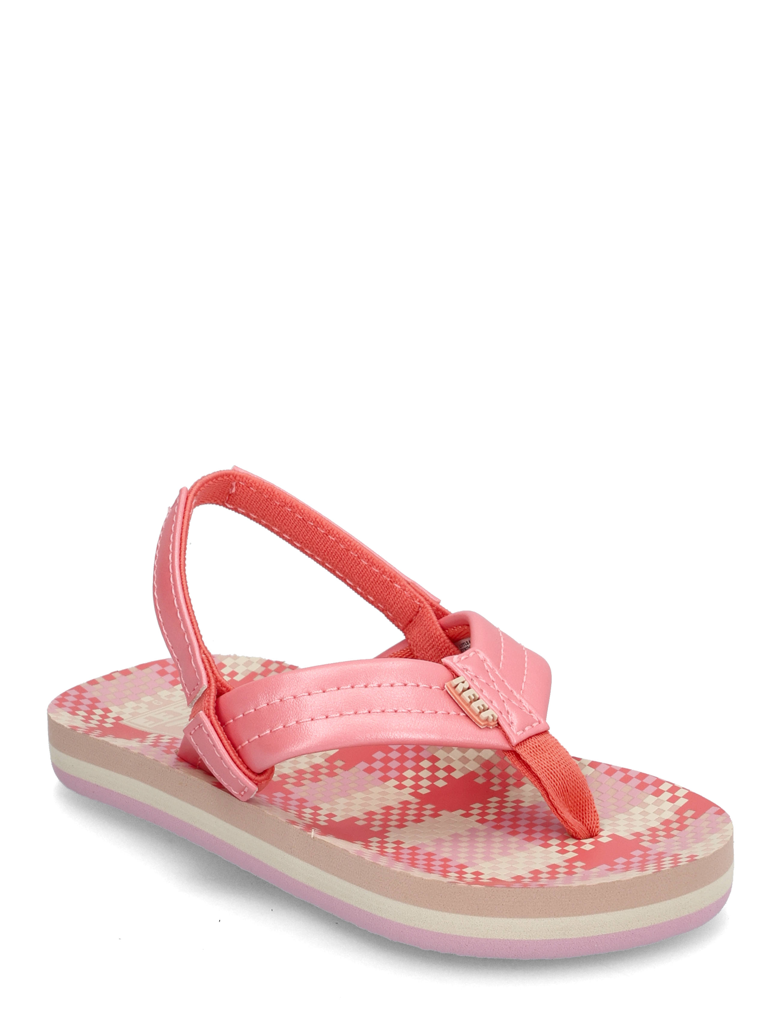 REEF LITTLE AHI - Sandaler - PINK PLAID / pink/rose