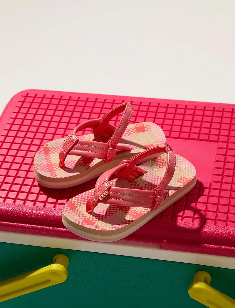 REEF - LITTLE AHI - plätud - pink plaid - 0