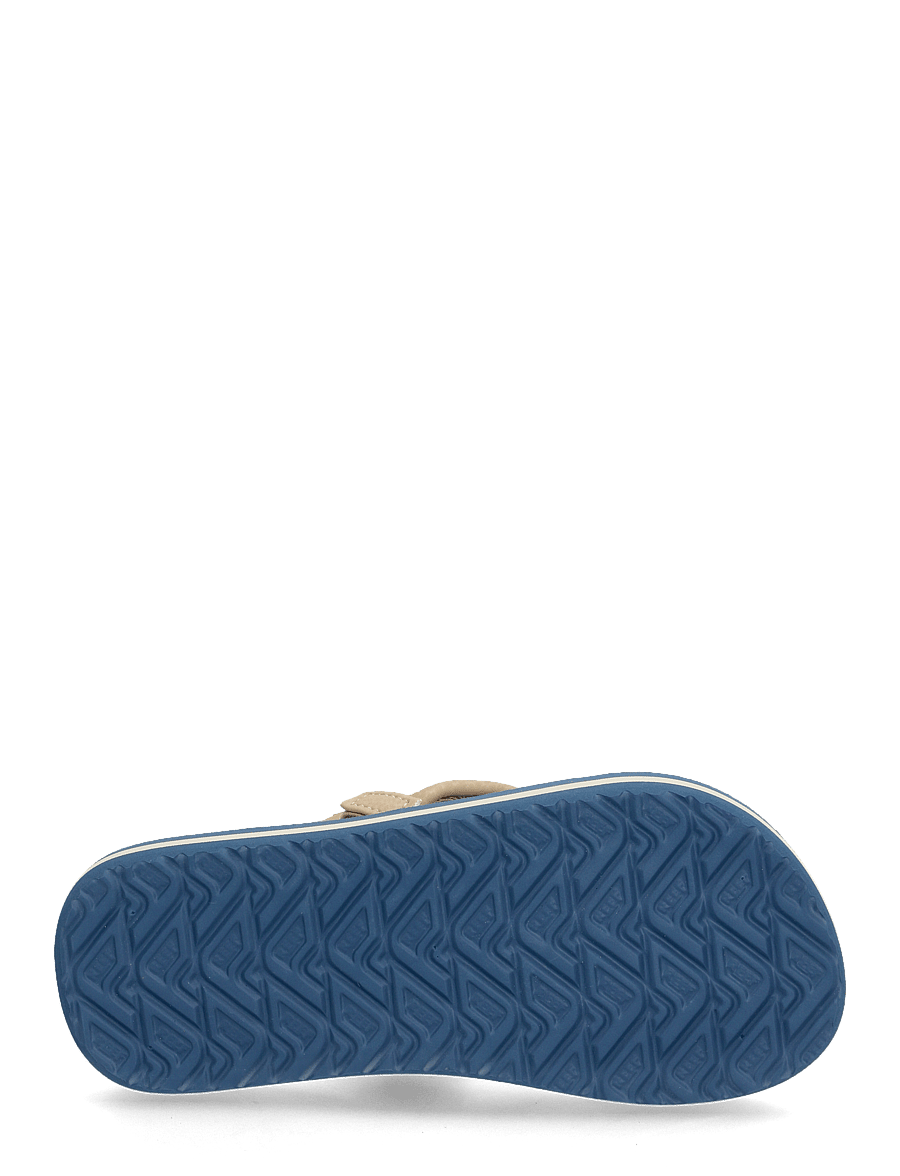 REEF - LITTLE AHI - flip-flops - blue/tan palm - 4