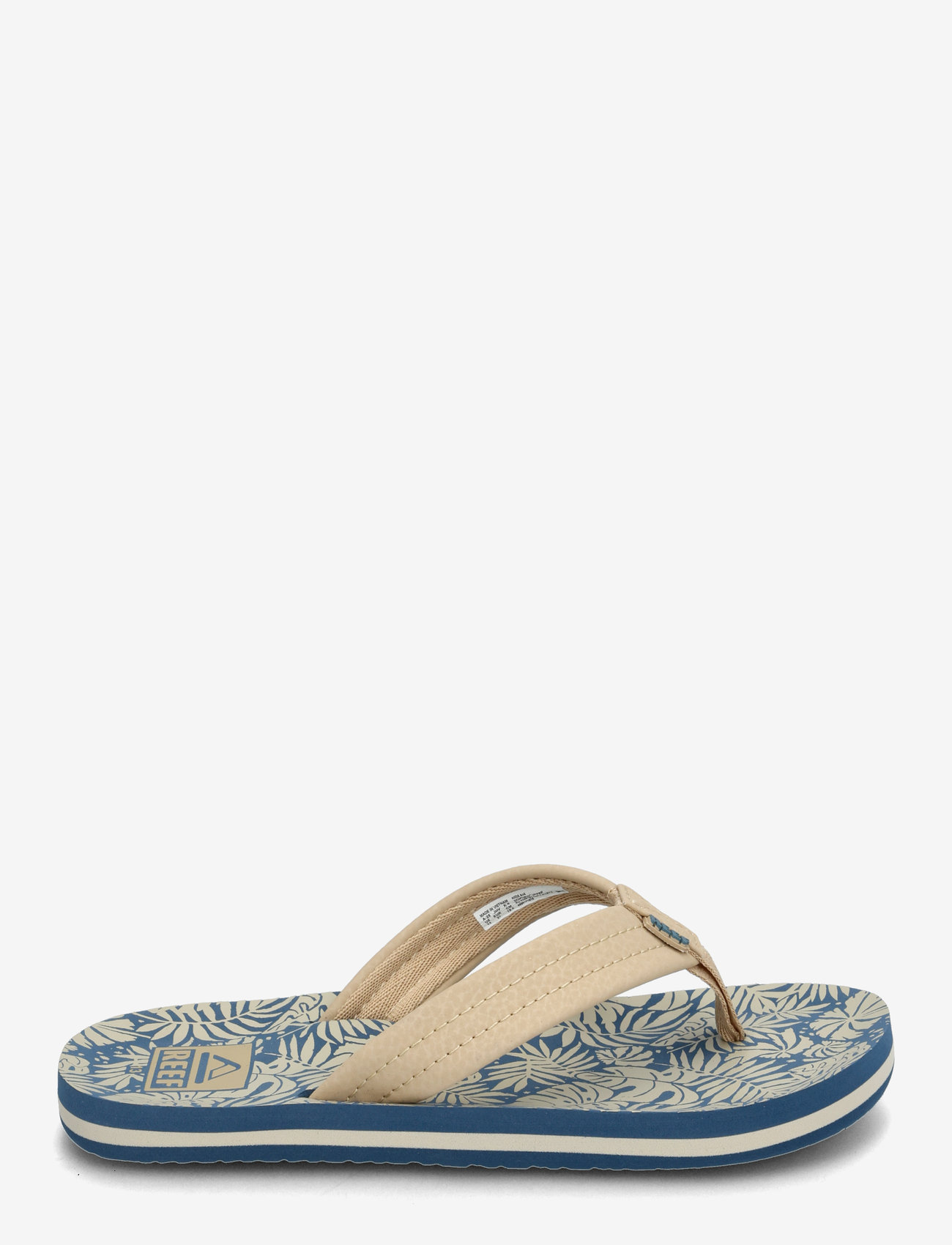 REEF - KIDS AHI - klipklapper - blue/tan palm - 1