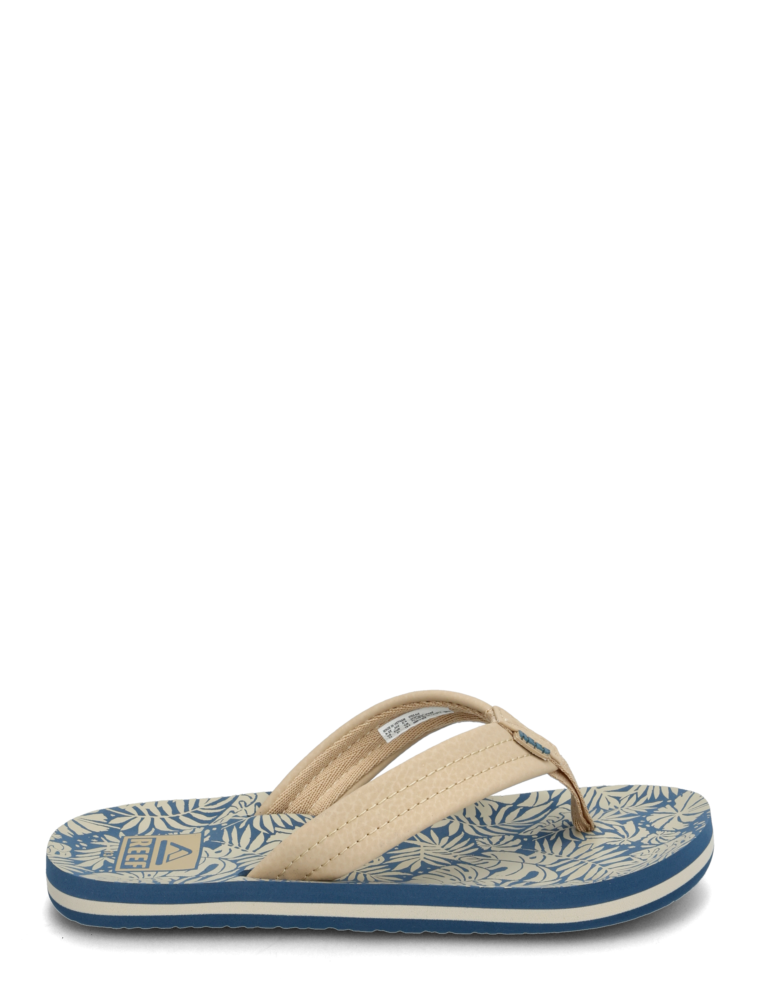 REEF - KIDS AHI - gode sommertilbud - blue/tan palm - 1