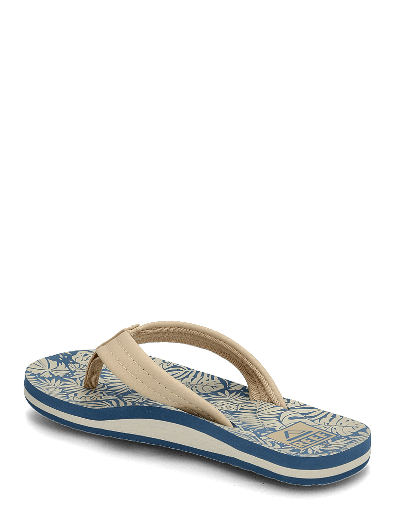 REEF - KIDS AHI - klipklapper - blue/tan palm - 2