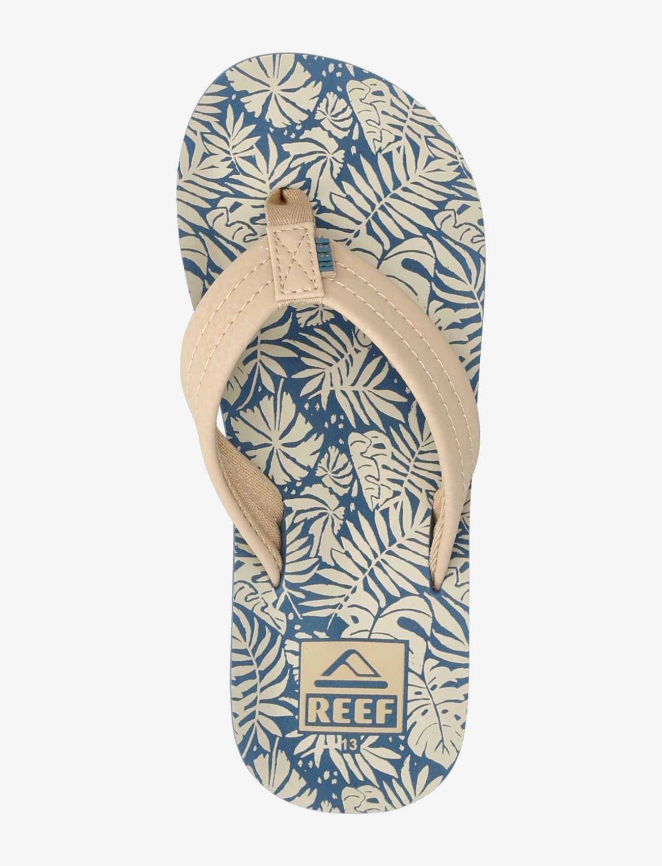 REEF - KIDS AHI - klipklapper - blue/tan palm - 3
