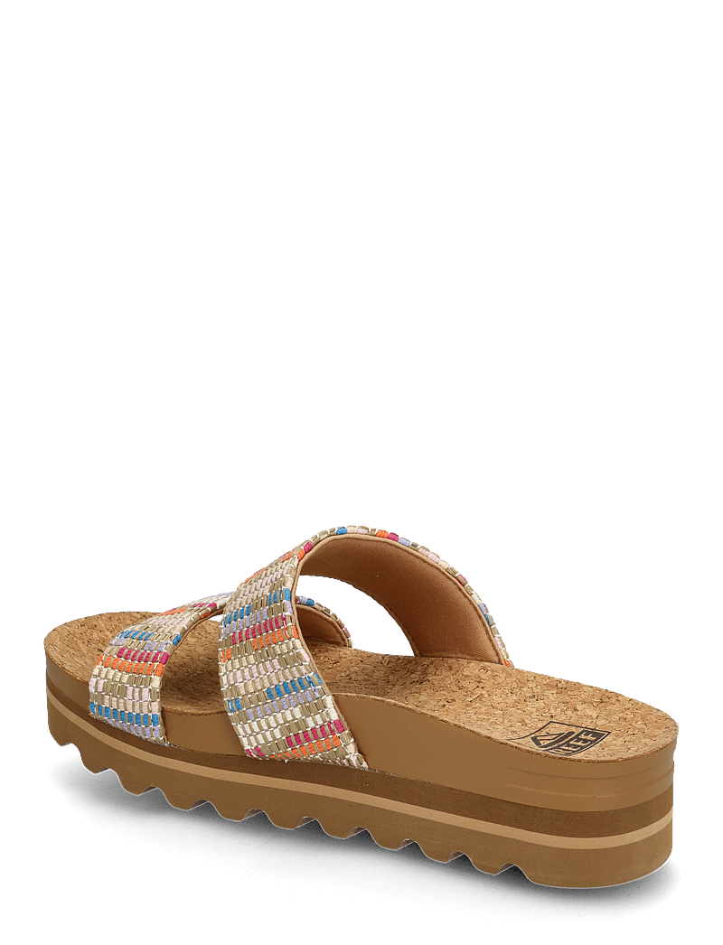 REEF - CUSHION VISTA HI - sandaler & tøfler - beachy woven - 2