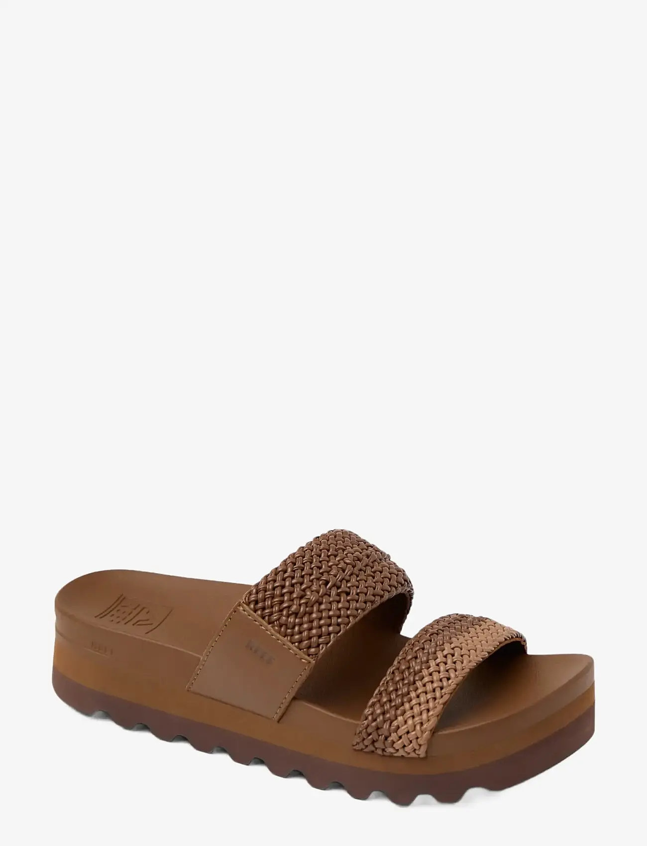 REEF - CUSHION VISTA HI - casual sandaler - chocolate/tan braid - 0