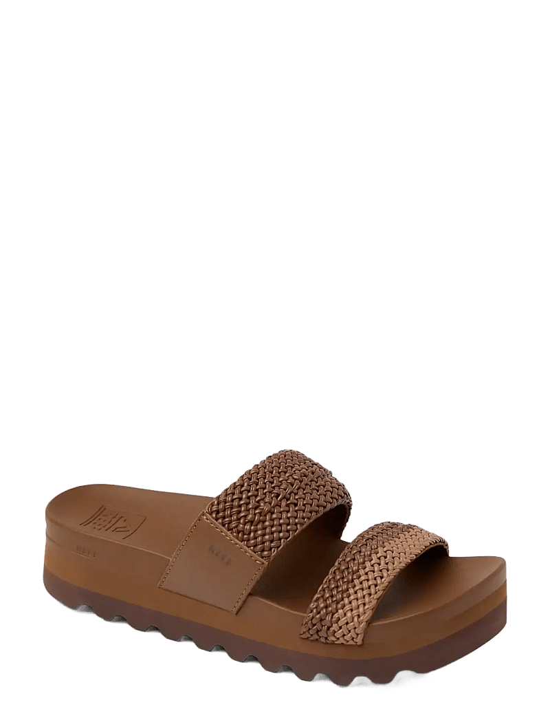 REEF - CUSHION VISTA HI - lässige sandalen - chocolate/tan braid - 0