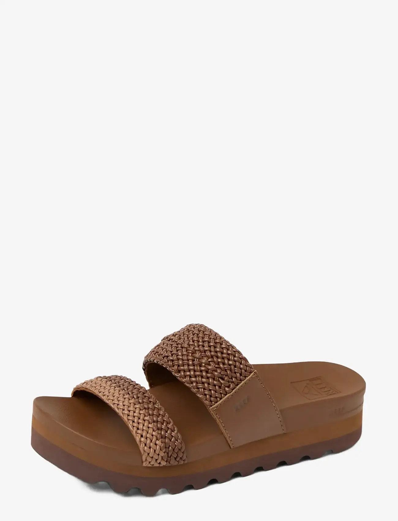 REEF - CUSHION VISTA HI - casual sandaler - chocolate/tan braid - 2