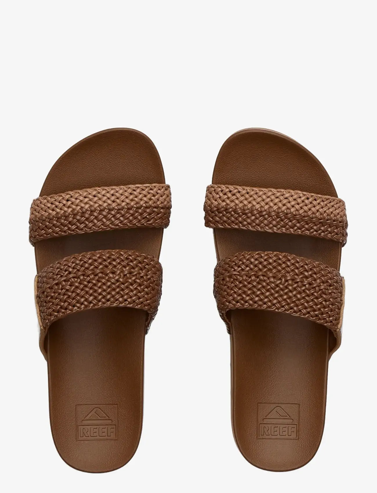 REEF - CUSHION VISTA HI - casual sandaler - chocolate/tan braid - 3