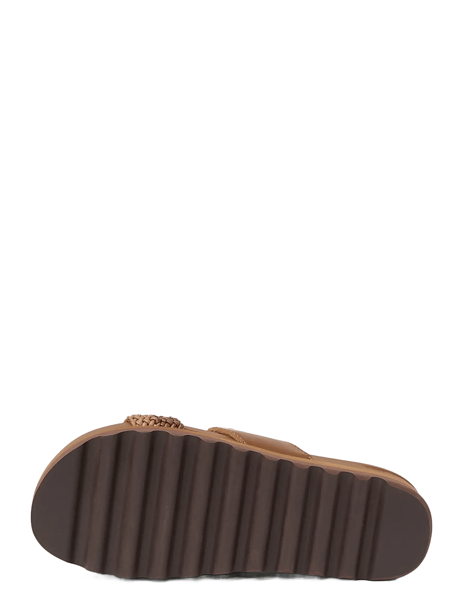 REEF - CUSHION VISTA HI - lässige sandalen - chocolate/tan braid - 4