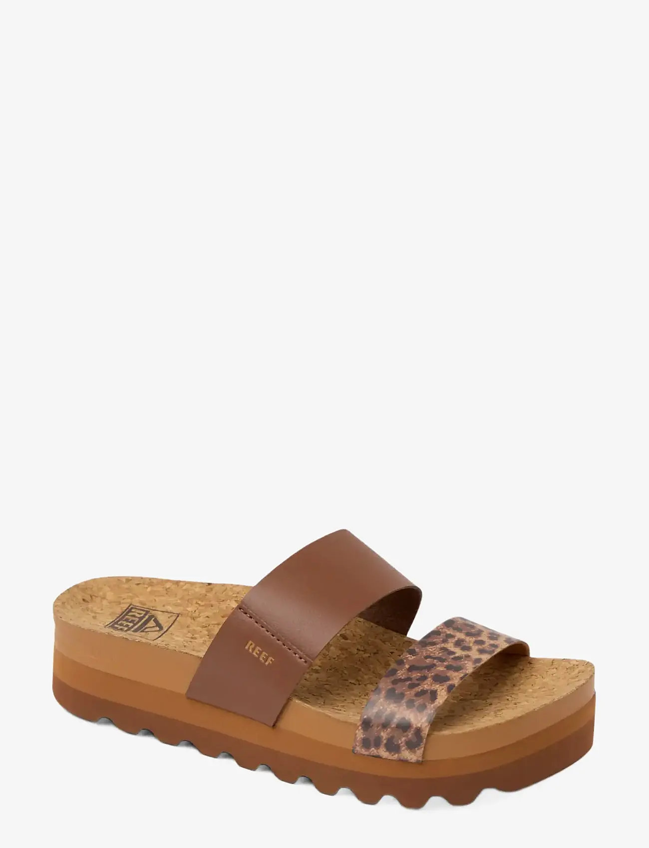 REEF - CUSHION VISTA HI - casual sandals - brown/leopard - 0