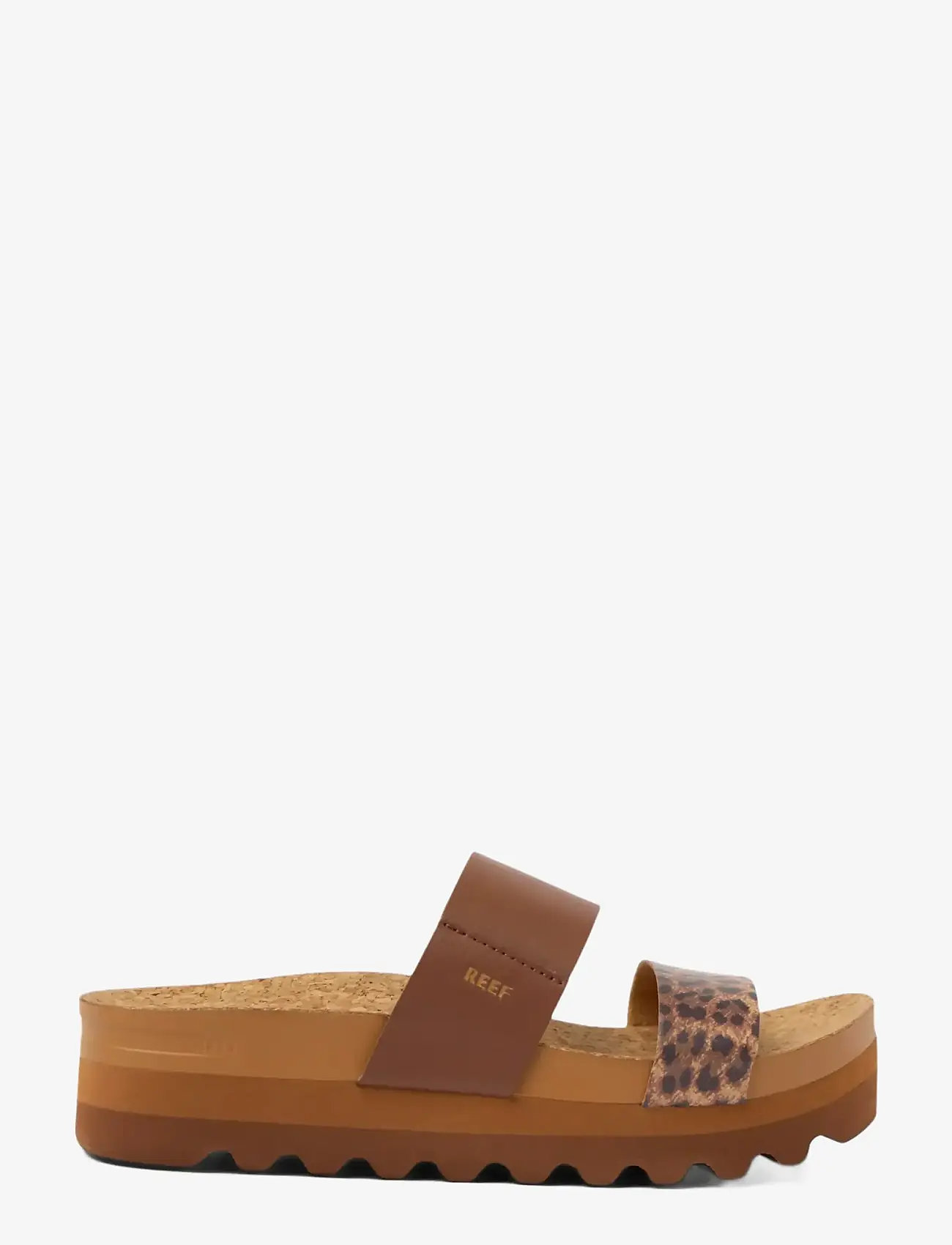 REEF - CUSHION VISTA HI - casual sandals - brown/leopard - 1