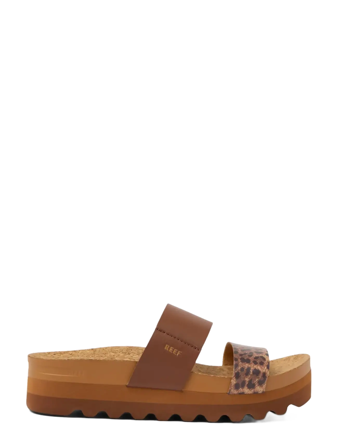 REEF - CUSHION VISTA HI - casual sandaler - brown/leopard - 1