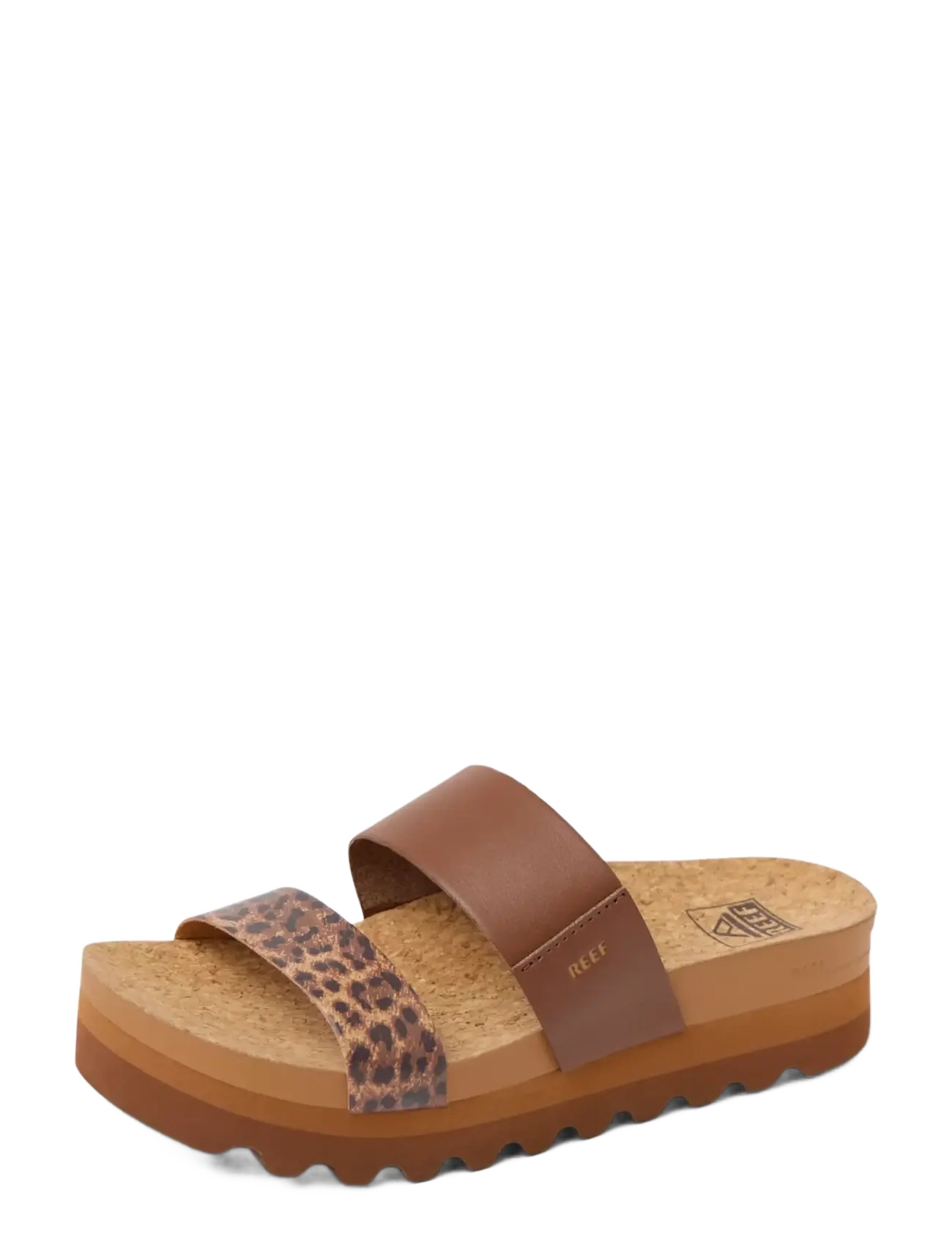 REEF - CUSHION VISTA HI - casual sandaler - brown/leopard - 2