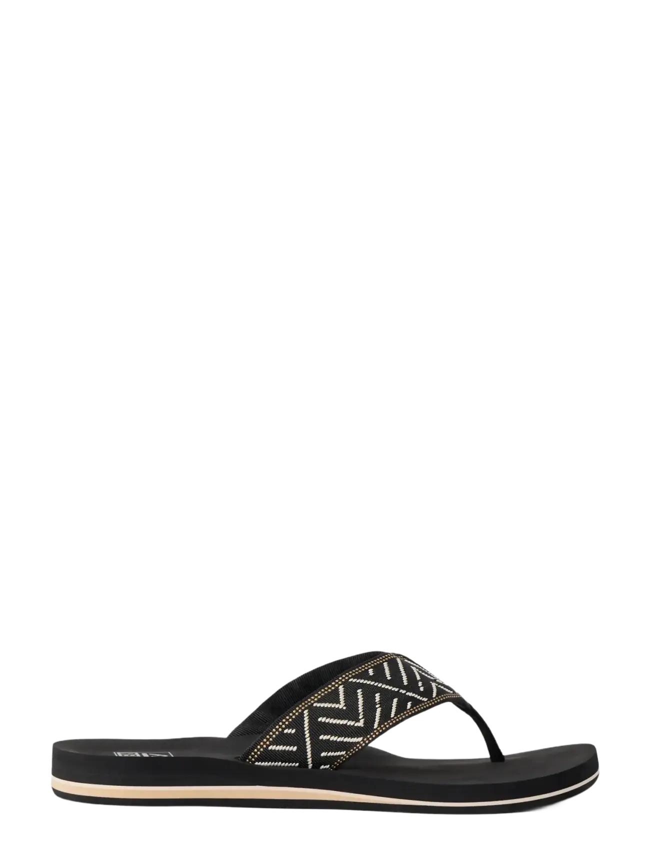 REEF - REEF SPRING WOVEN - shoes - black/cream - 1