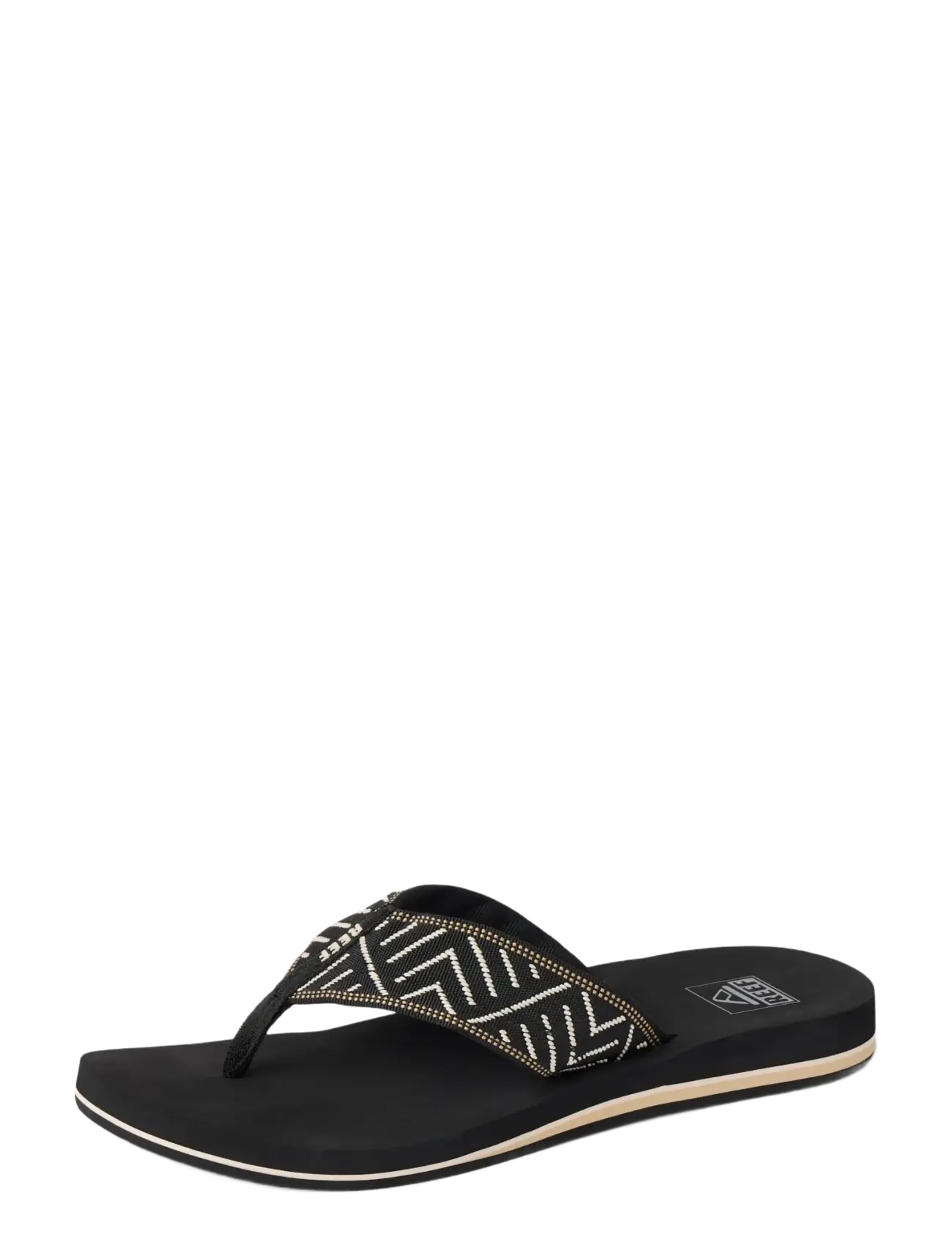 REEF - REEF SPRING WOVEN - shoes - black/cream - 2