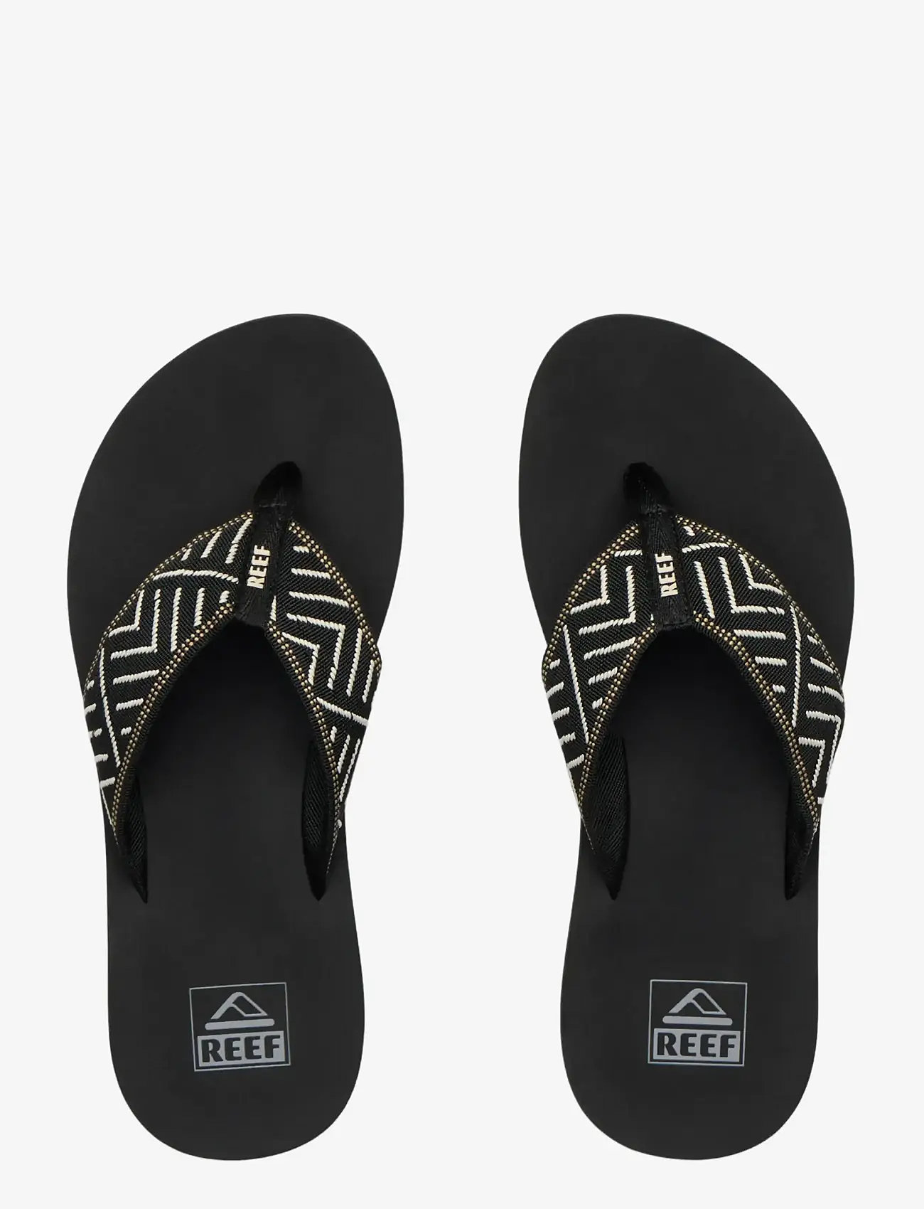 REEF - REEF SPRING WOVEN - schuhe - black/cream - 3