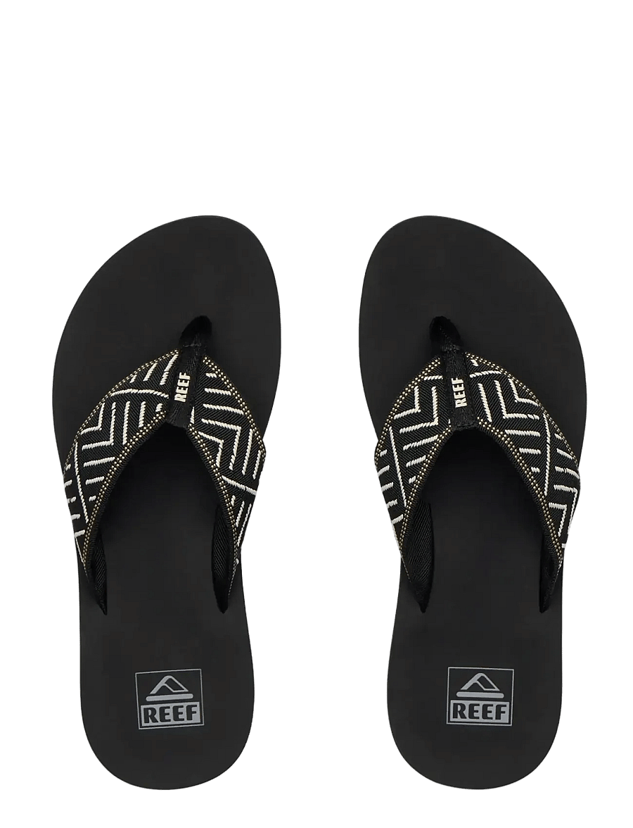 REEF - REEF SPRING WOVEN - schuhe - black/cream - 3