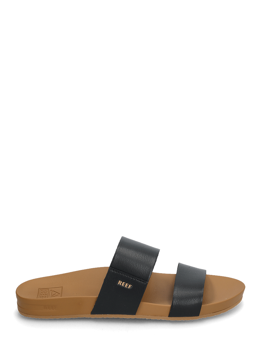 REEF - CUSHION VISTA - lässige sandalen - black/natural - 2