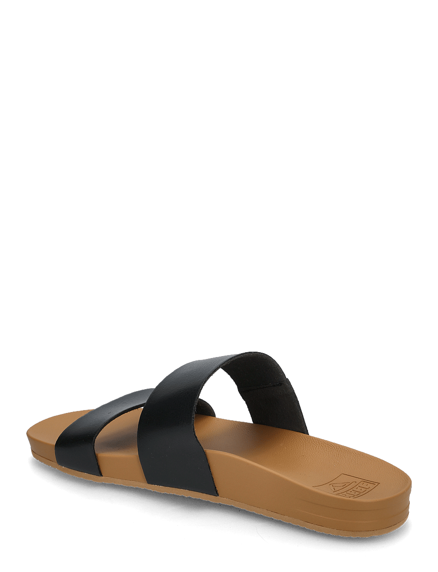 REEF - CUSHION VISTA - lässige sandalen - black/natural - 3