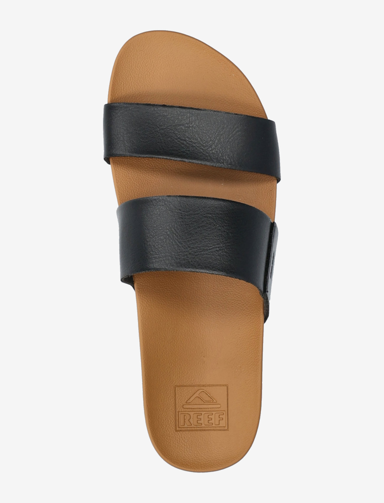 REEF - CUSHION VISTA - sandaalit ja tohvelit - black/natural - 4
