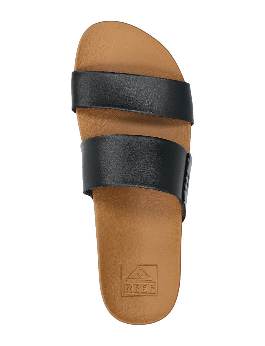 REEF - CUSHION VISTA - lässige sandalen - black/natural - 4