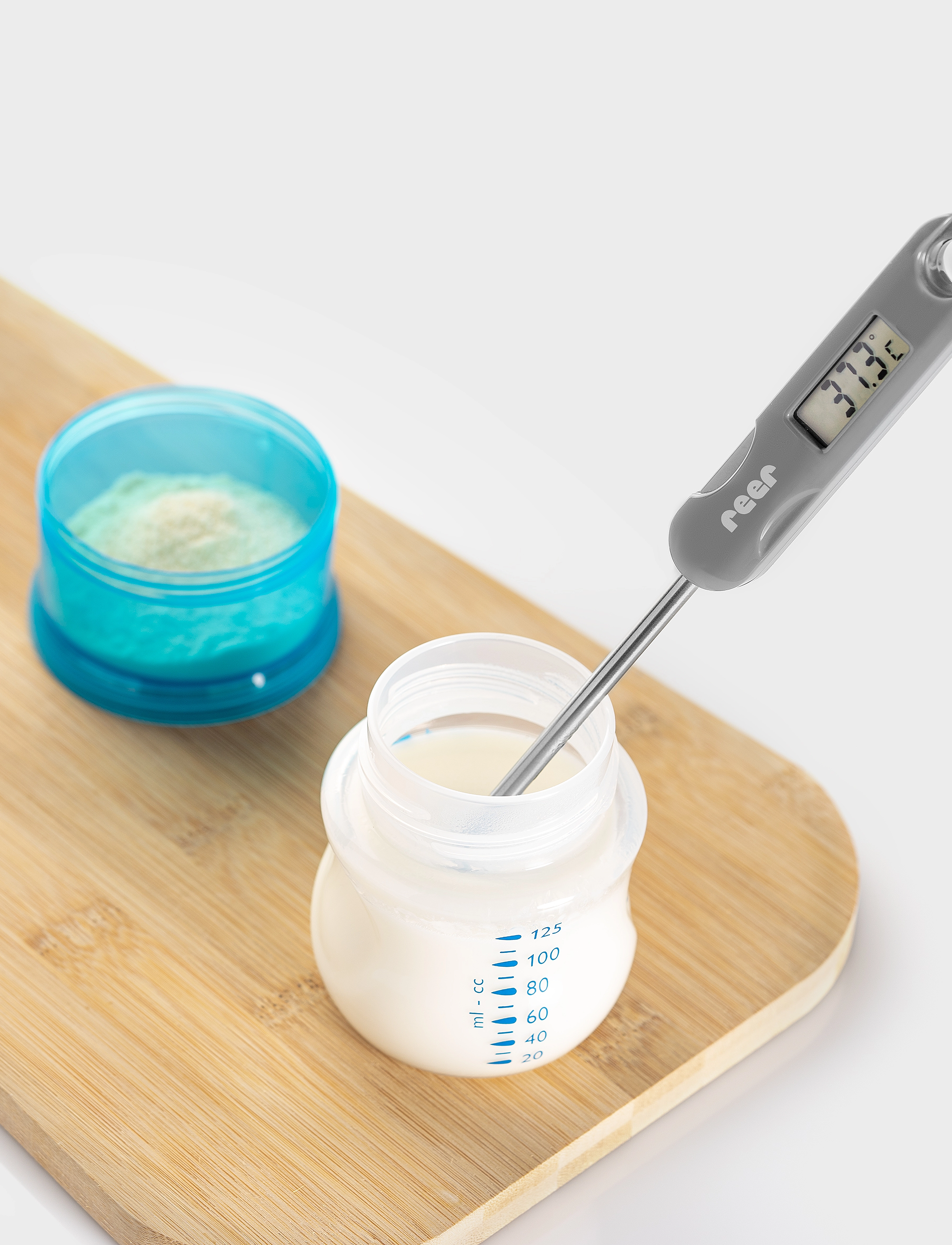 Reer - FoodTemp digital bottle thermometer - termometer - grey - 4