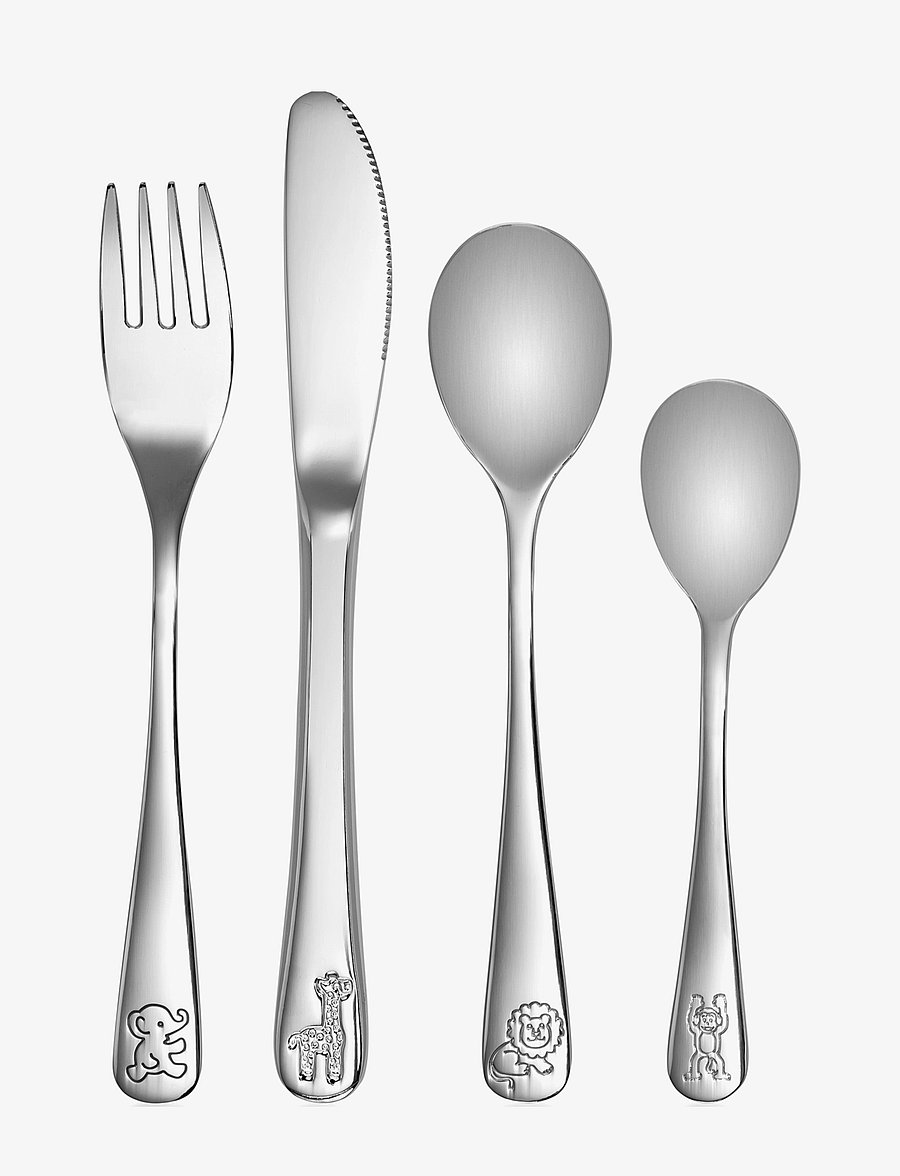 Reer - reer Growing Stainless steel cutlery set, 4 pcs - silver - 1