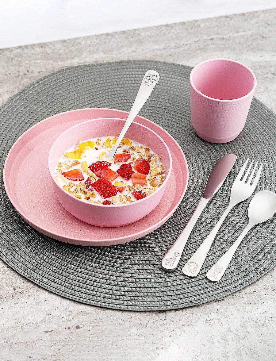 Reer - reer Growing Stainless steel cutlery set, 4 pcs - silver - 3