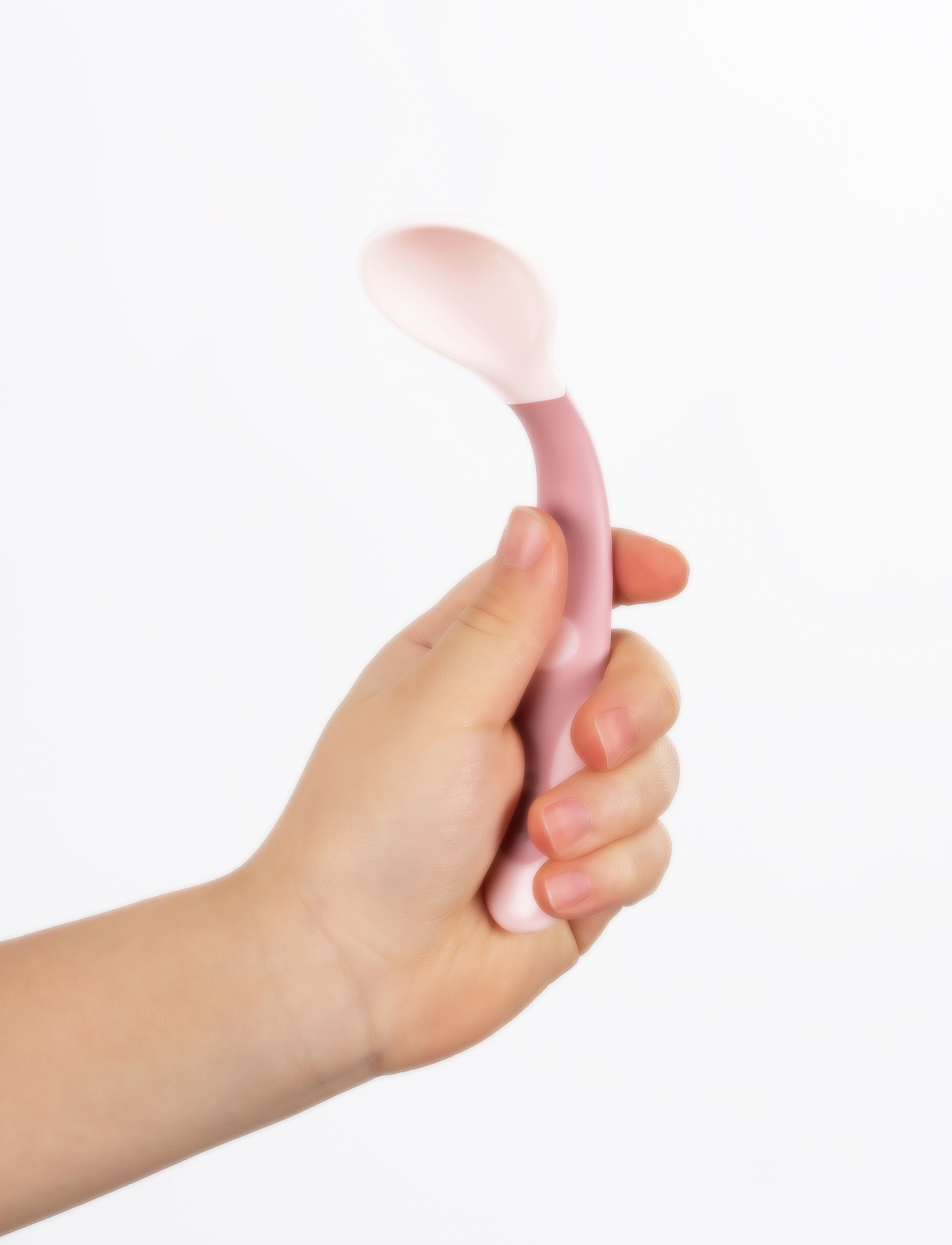 Reer - Flexible  baby cutlery - Pink - pink - 1