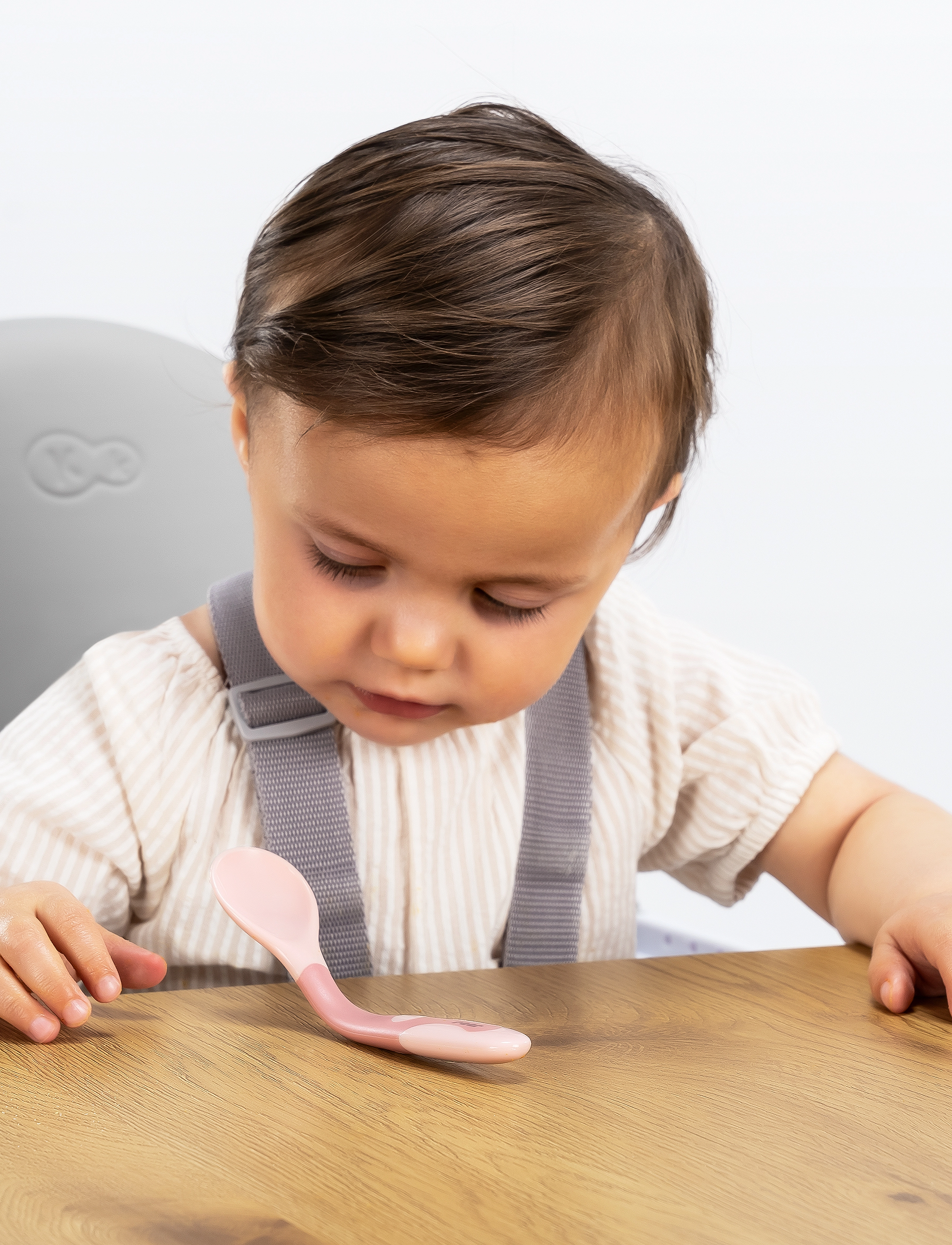 Reer - Flexible  baby cutlery - Pink - pink - 4