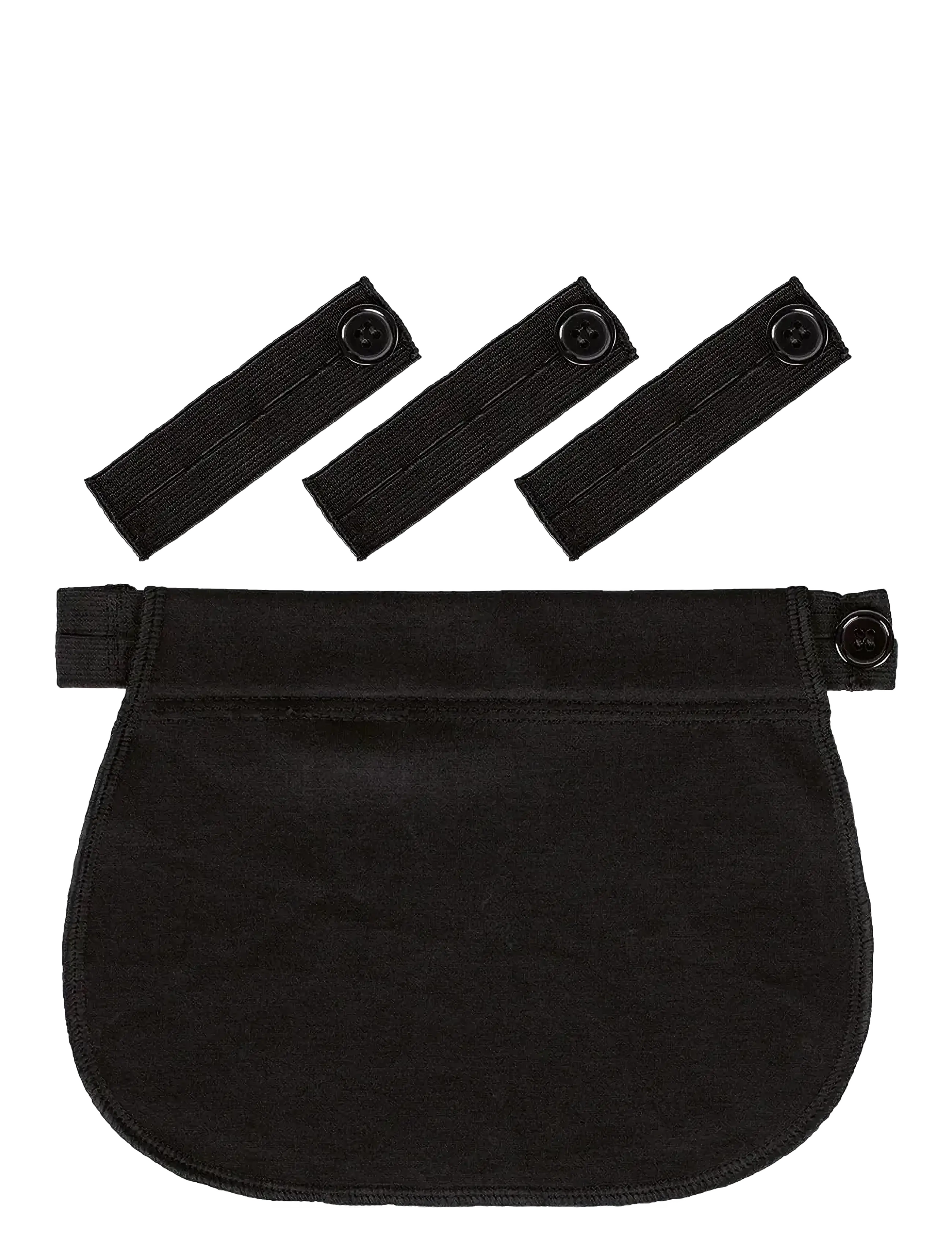 Reer reer mama Trouser extension set - Till mamma - BLACK / black