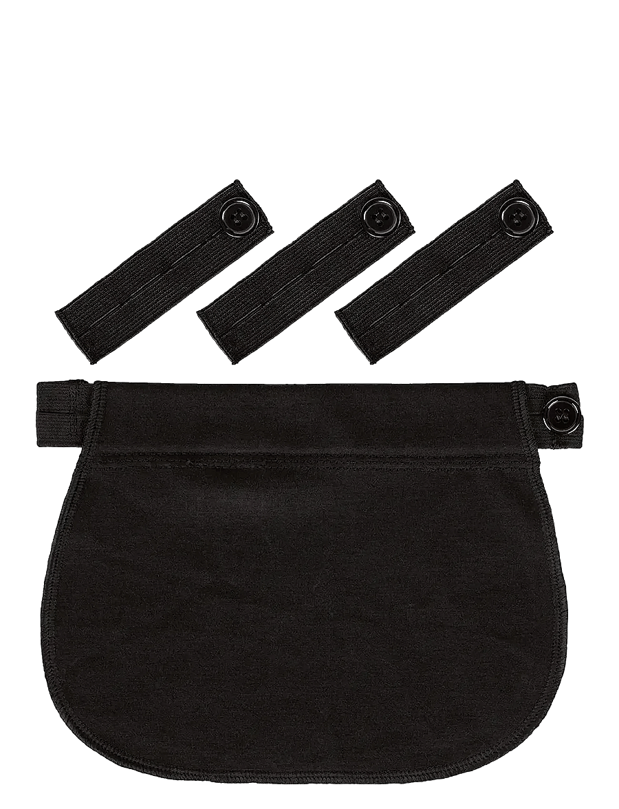 Reer - reer mama Trouser extension set - graviditets produkter - black - 1