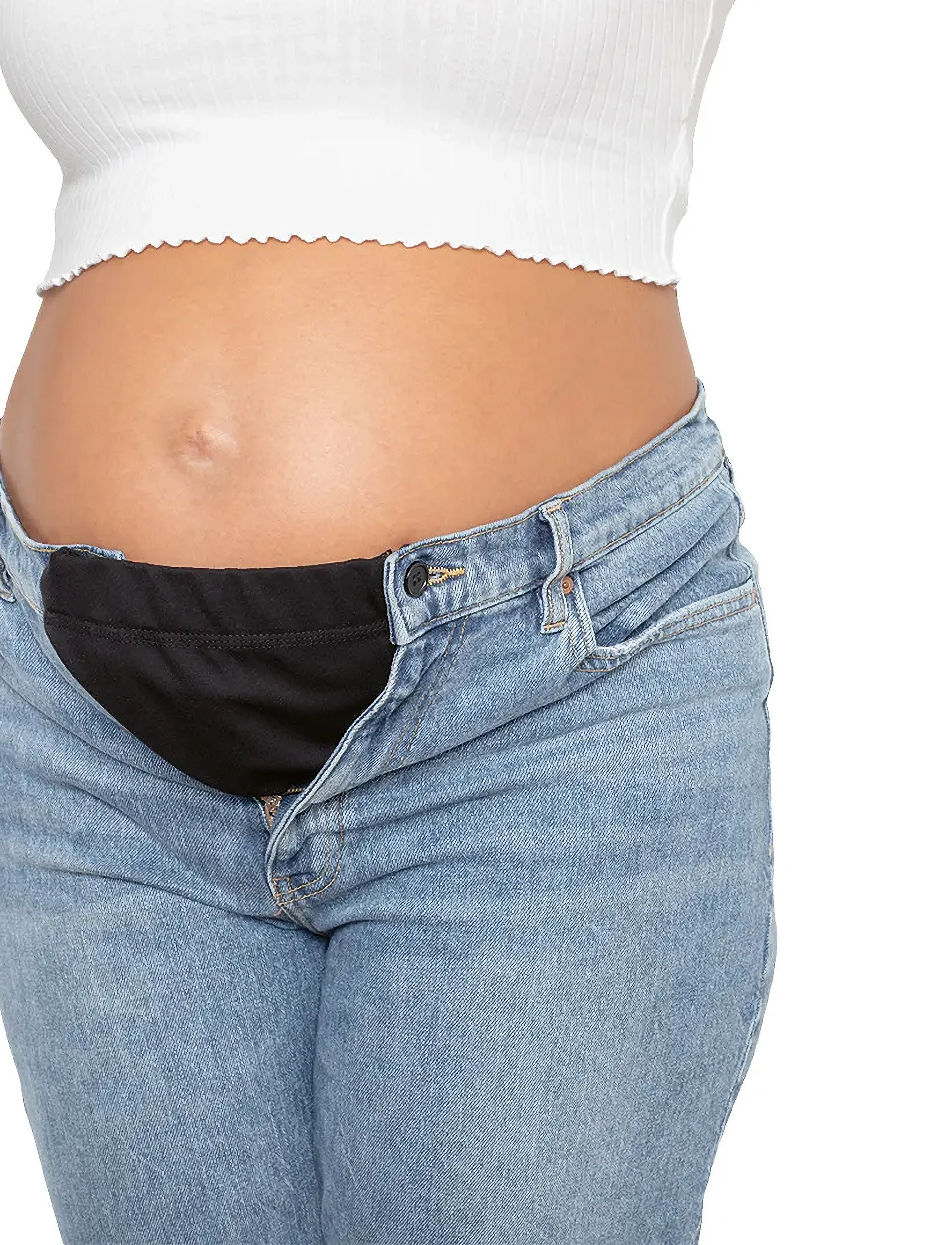 Reer - reer mama Trouser extension set - raskausajan tarvikkeet - black - 4